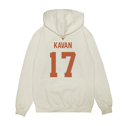 Texas - NCAA Softball : Teagan Kavan - National Champions 2026 Hook' Em Premium Hooded Sweatshirt-1