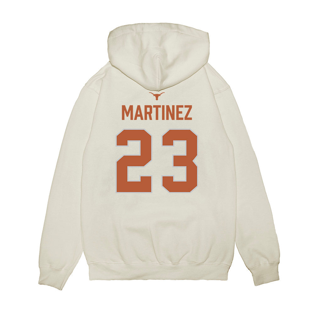 Texas - NCAA Softball : Viviana Martinez - National Champions 2026 Hook' Em Premium Hooded Sweatshirt-1