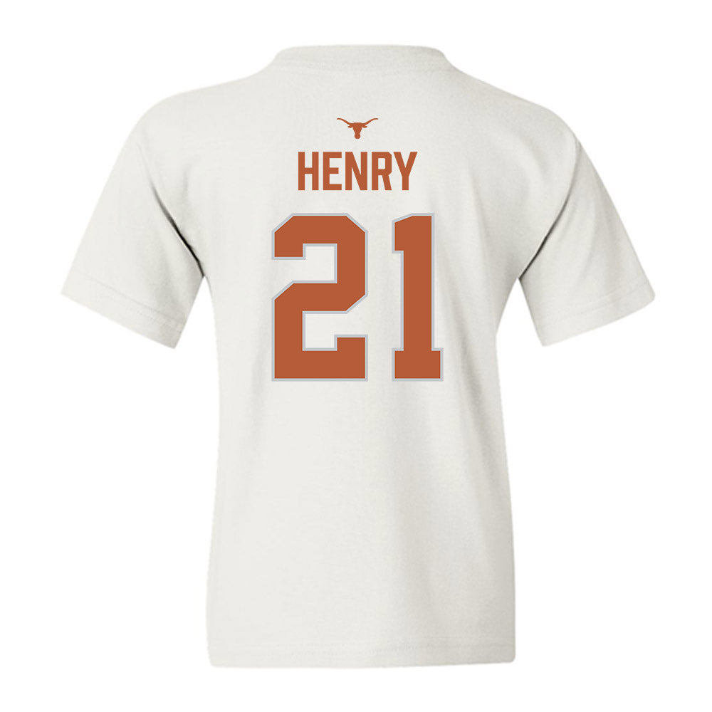 Texas - NCAA Softball : Kayden Henry - National Champions 2026 Hook' Em Youth T-Shirt-1