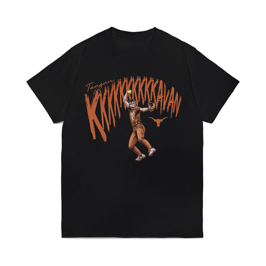 Texas - NCAA Softball : Teagan Kavan - 10 strikeouts Comfort Colors T-Shirt-0