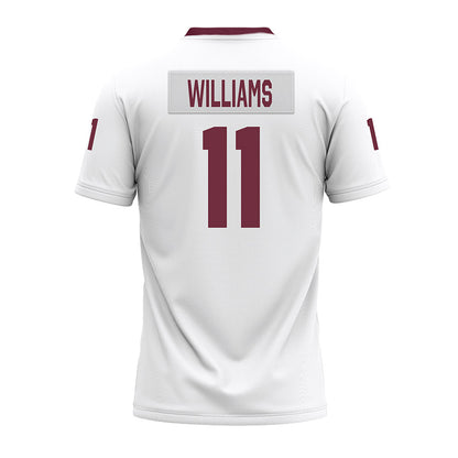 Mississippi State - NCAA Football : Ayden Williams - White Premium Football Jersey-1