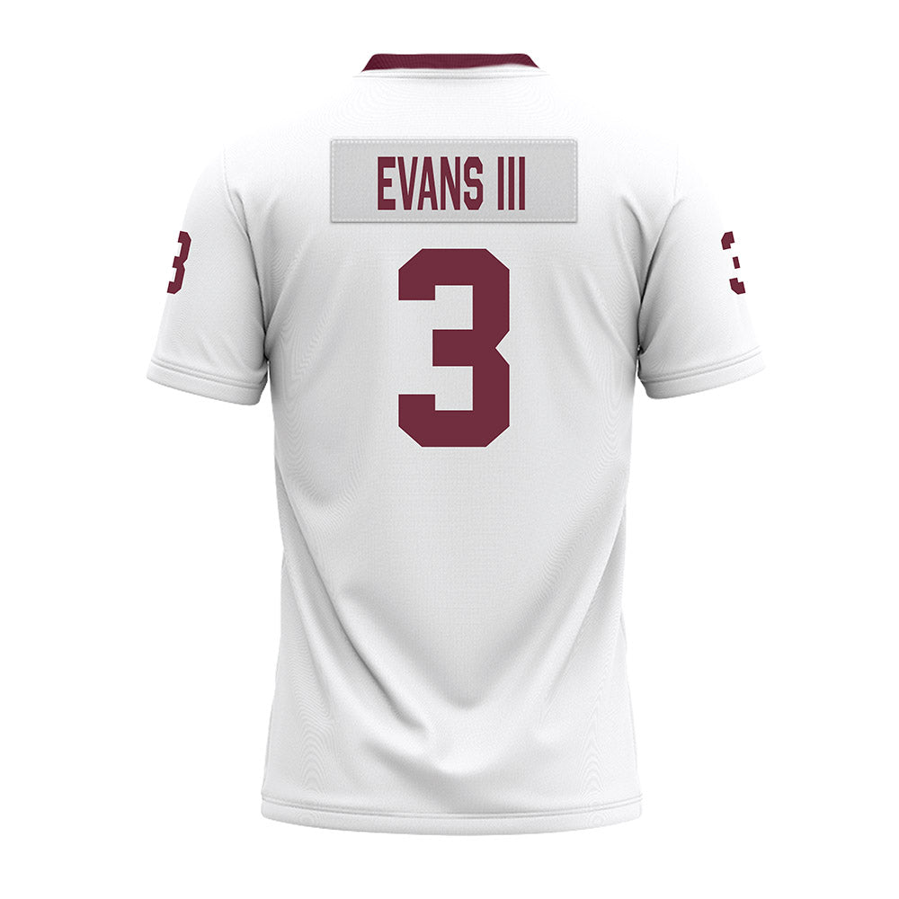 Mississippi State - NCAA Football : Anthony Evans III - White Premium Football Jersey-1