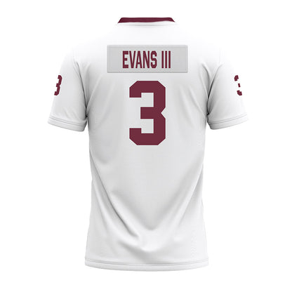Mississippi State - NCAA Football : Anthony Evans III - White Premium Football Jersey-1