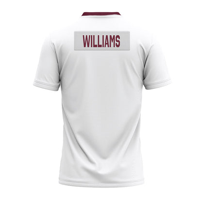 Mississippi State - NCAA Football : Amaree Williams - White Premium Football Jersey-1