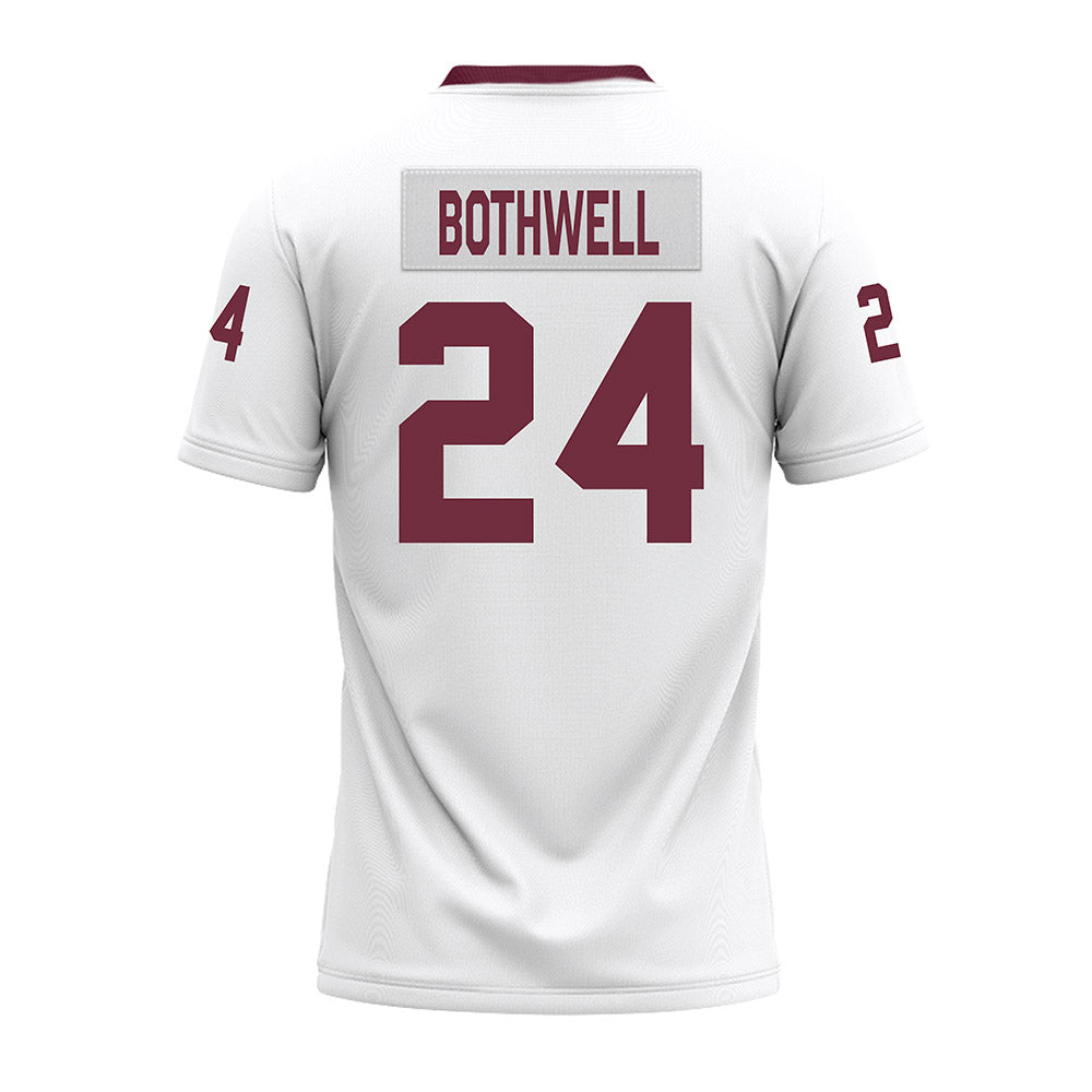 Mississippi State - NCAA Football : Fluff Bothwell - White Premium Football Jersey-1