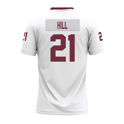 Mississippi State - NCAA Football : J.J. Hill - White Premium Football Jersey-1