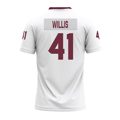 Mississippi State - NCAA Football : Tyshun Willis - White Premium Football Jersey-1