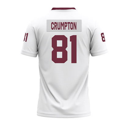 Mississippi State - NCAA Football : Zion Crumpton - White Premium Football Jersey-1