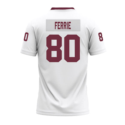 Mississippi State - NCAA Football : Kyle Ferrie - White Premium Football Jersey-1