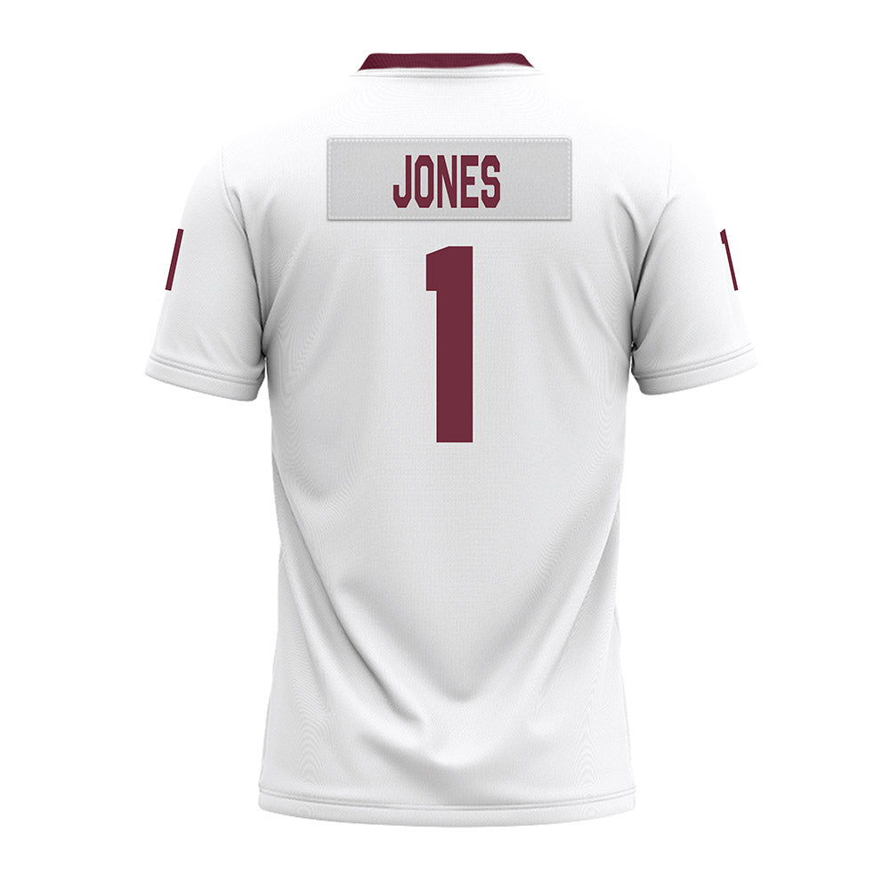Mississippi State - NCAA Football : Kelley Jones - White Premium Football Jersey-1