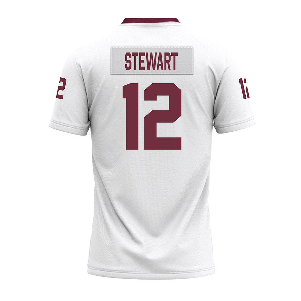 Mississippi State - NCAA Football : Jabryis Stewart - White Premium Football Jersey-1