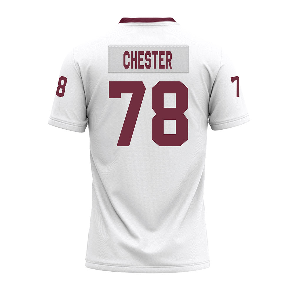 Mississippi State - NCAA Football : Dj Chester - White Premium Football Jersey-1