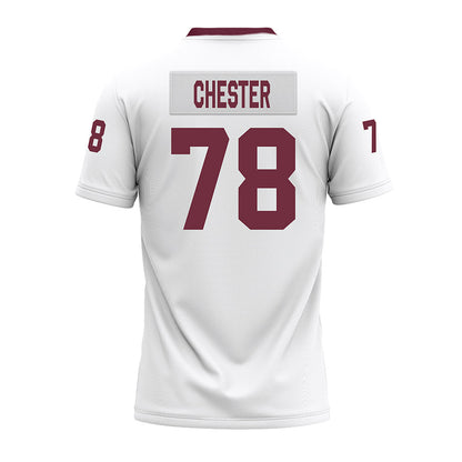 Mississippi State - NCAA Football : Dj Chester - White Premium Football Jersey-1
