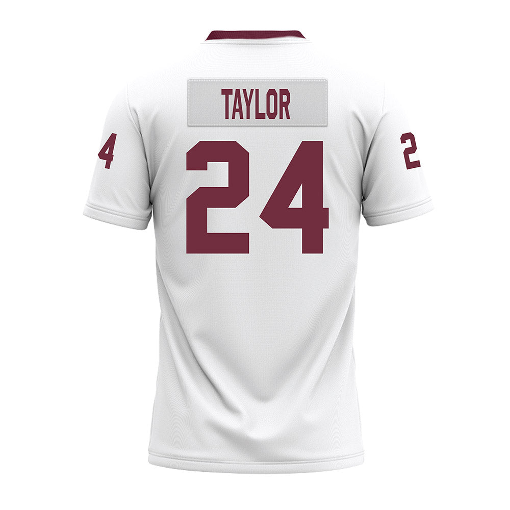 Mississippi State - NCAA Football : Quentin Taylor - White Premium Football Jersey-1