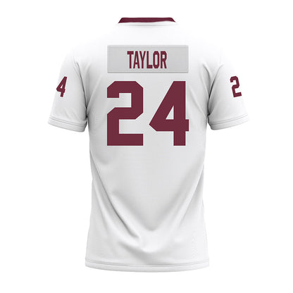 Mississippi State - NCAA Football : Quentin Taylor - White Premium Football Jersey-1