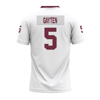 Mississippi State - NCAA Football : Xavier Gayten - White Premium Football Jersey-1