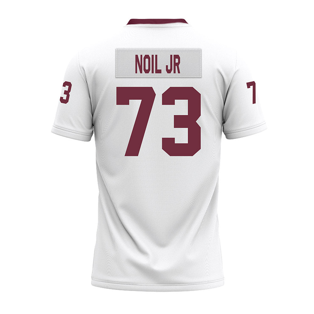 Mississippi State - NCAA Football : Leon Noil Jr - White Premium Football Jersey-1
