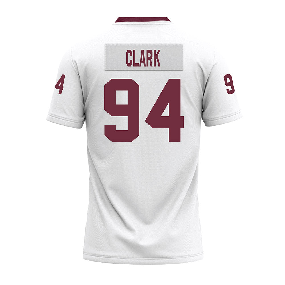 Mississippi State - NCAA Football : Corey Clark - White Premium Football Jersey-1