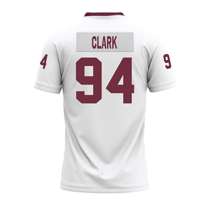 Mississippi State - NCAA Football : Corey Clark - White Premium Football Jersey-1