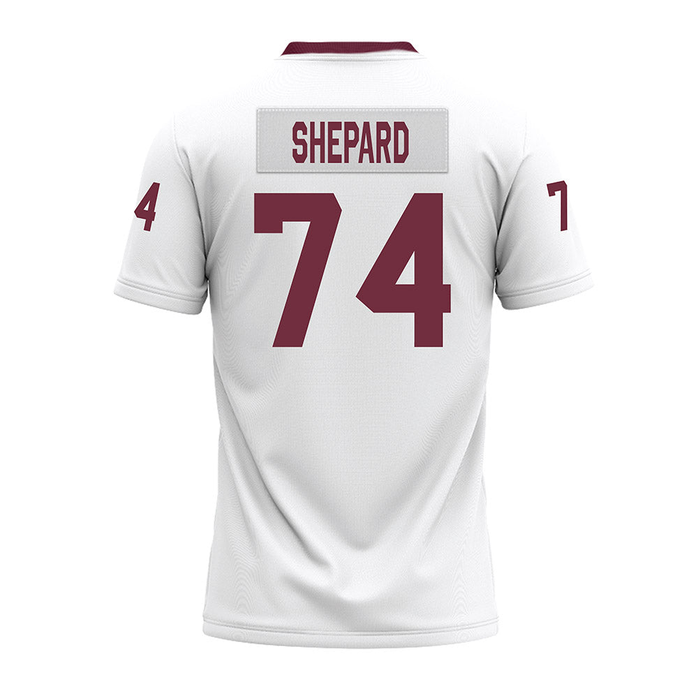 Mississippi State - NCAA Football : Kison Shepard - White Premium Football Jersey-1