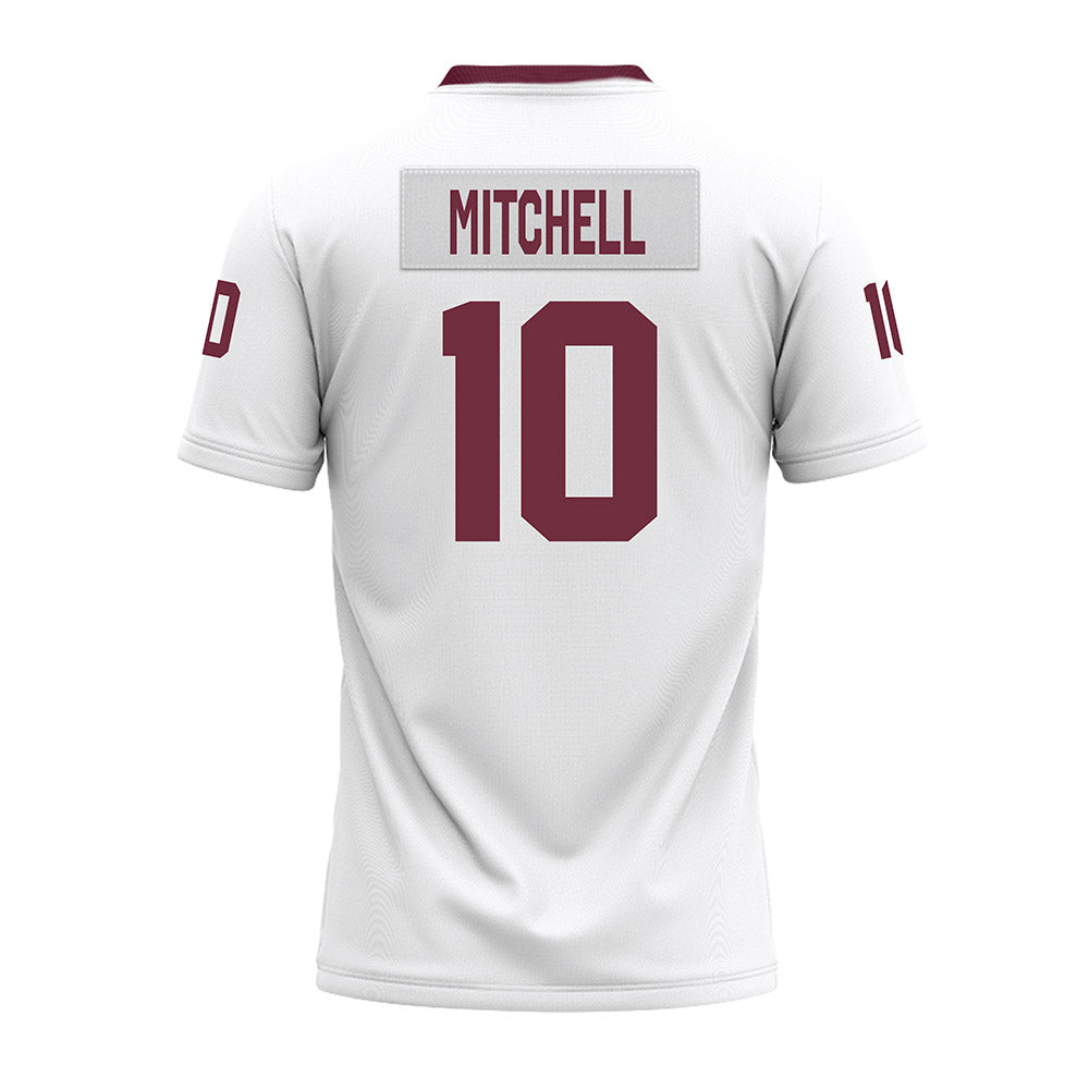 Mississippi State - NCAA Football : Bull Mitchell - White Premium Football Jersey-1
