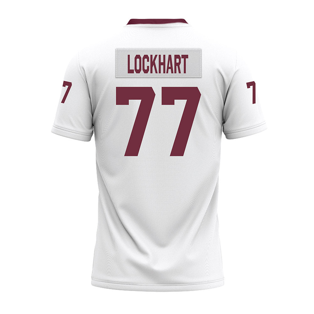 Mississippi State - NCAA Football : Tyler Lockhart - White Premium Football Jersey-1
