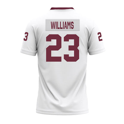Mississippi State - NCAA Football : Trevion Williams - White Premium Football Jersey-1