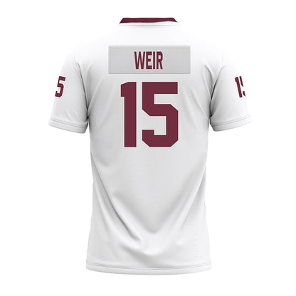 Mississippi State - NCAA Football : Jake Weir - White Premium Football Jersey-1