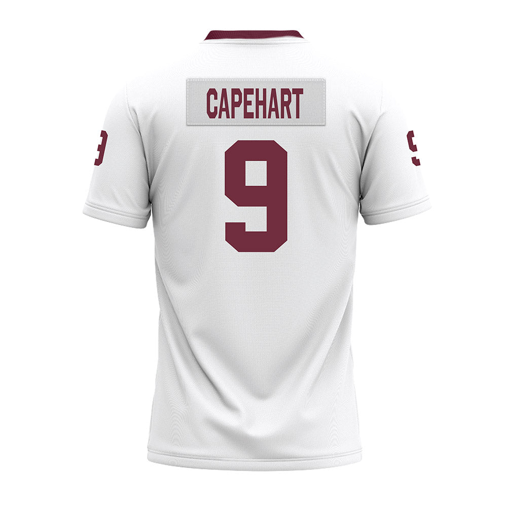 Mississippi State - NCAA Football : Camden Capehart - White Premium Football Jersey-1