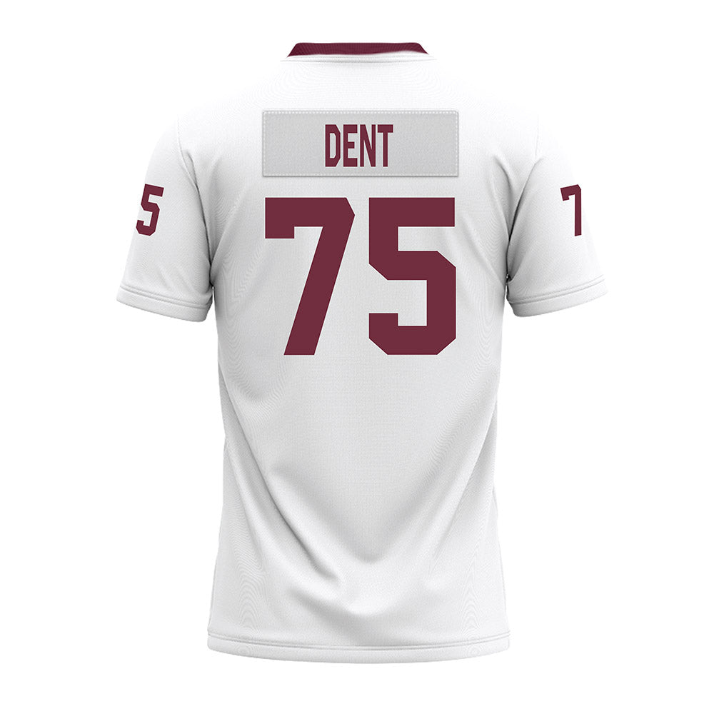 Mississippi State - NCAA Football : Isaiah Dent - White Premium Football Jersey-1