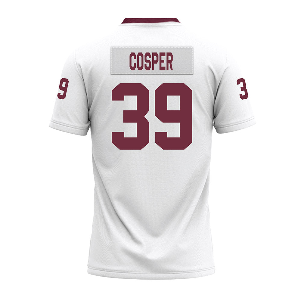 Mississippi State - NCAA Football : Kallen Cosper - White Premium Football Jersey-1