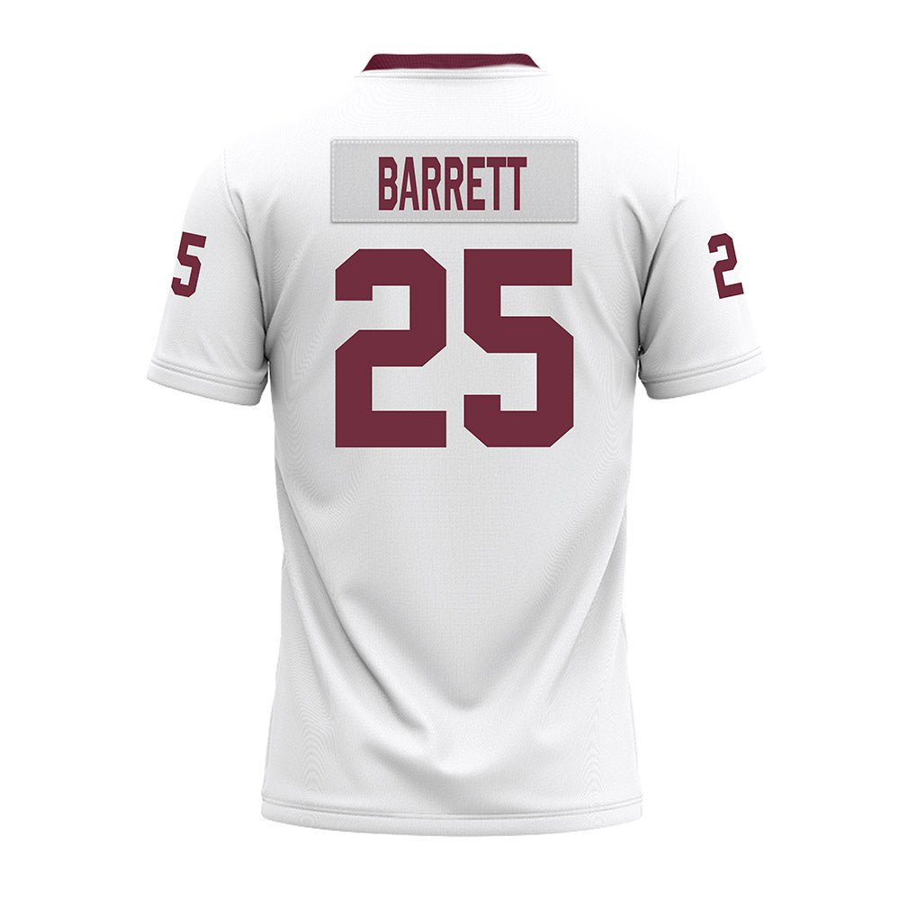 Mississippi State - NCAA Football : Kolby Barrett - White Premium Football Jersey-1