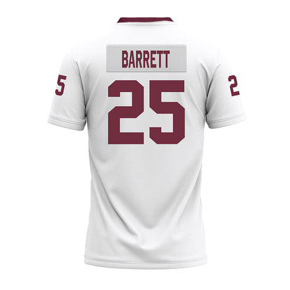 Mississippi State - NCAA Football : Kolby Barrett - White Premium Football Jersey-1