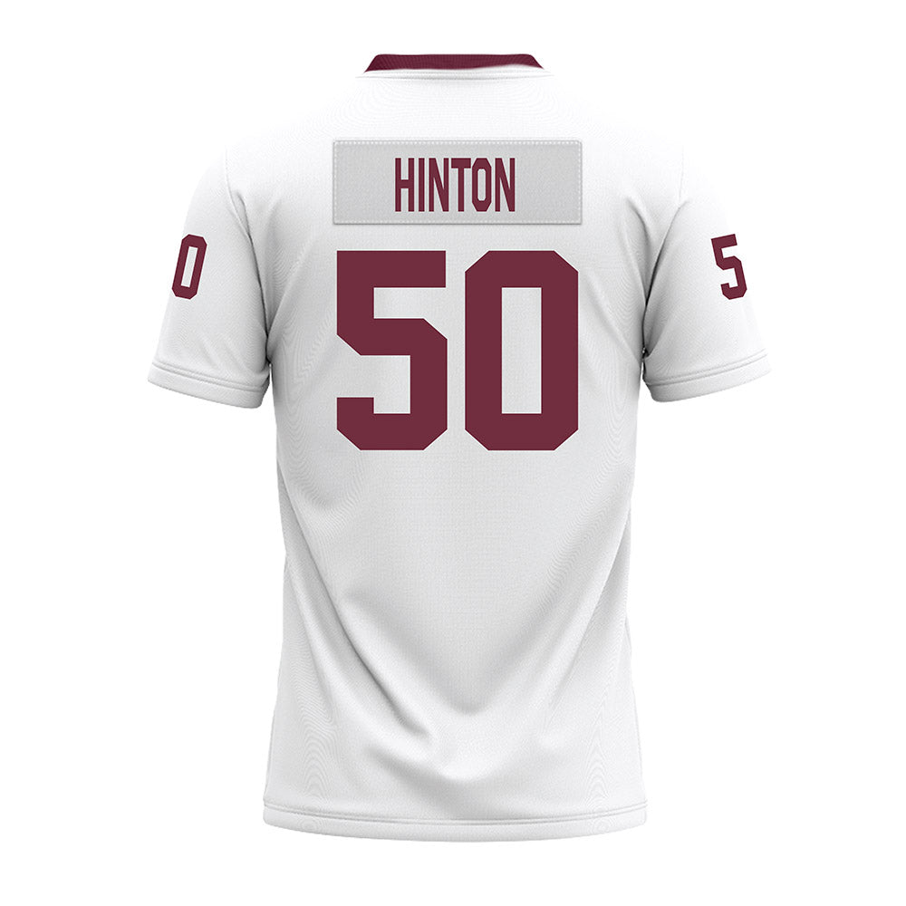 Mississippi State - NCAA Football : Tabias Hinton - White Premium Football Jersey-1