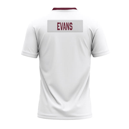 Mississippi State - NCAA Football : Dealyn Evans - White Premium Football Jersey-1