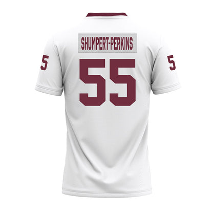 Mississippi State - NCAA Football : Jakheem Shumpert-Perkins - White Premium Football Jersey-1