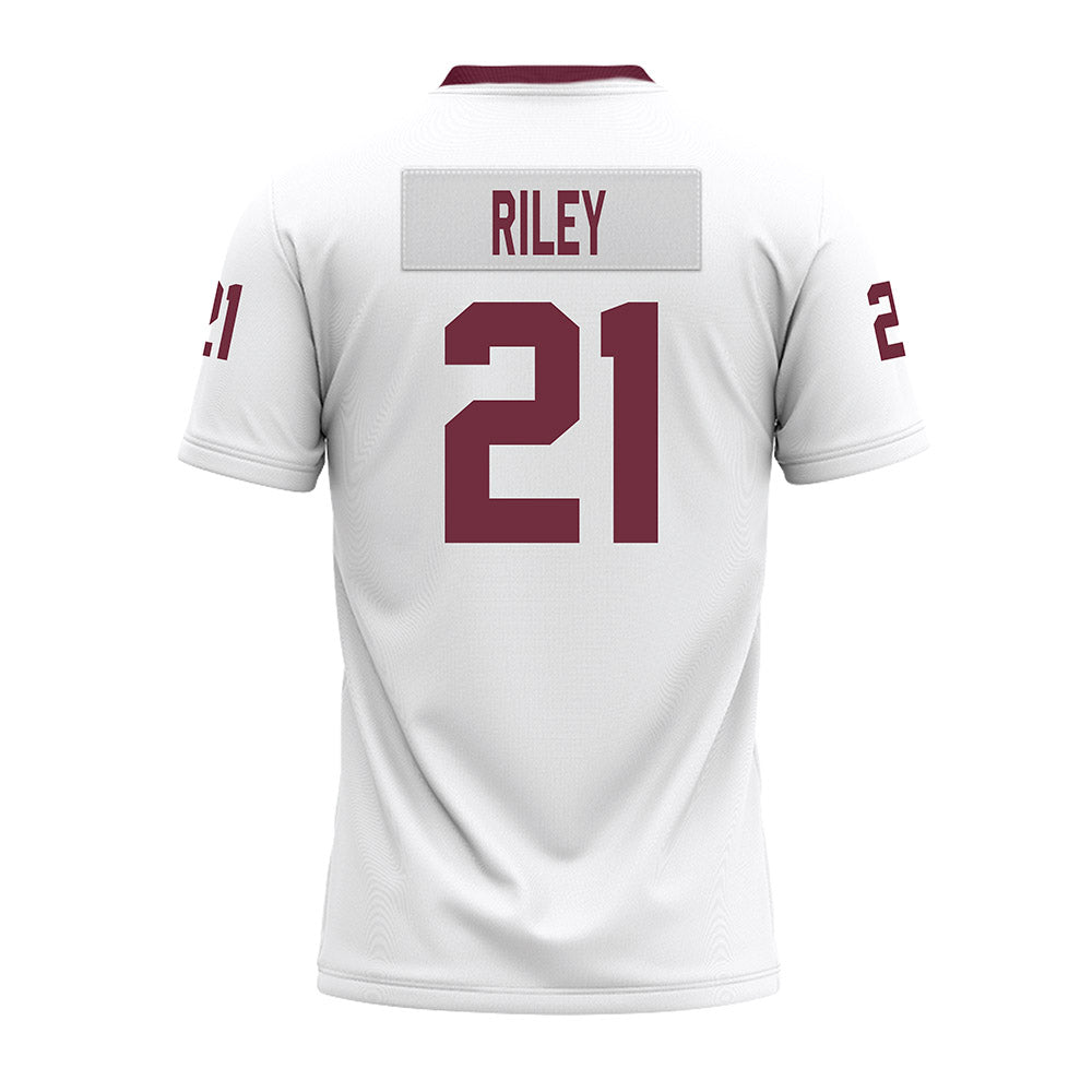 Mississippi State - NCAA Football : Dre Riley - White Premium Football Jersey-1
