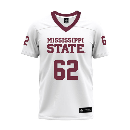 Mississippi State - NCAA Football : Jamari Freeman - White Premium Football Jersey-0