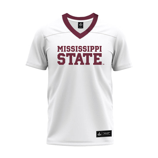 Mississippi State - NCAA Football : Chris Addison - White Premium Football Jersey-0
