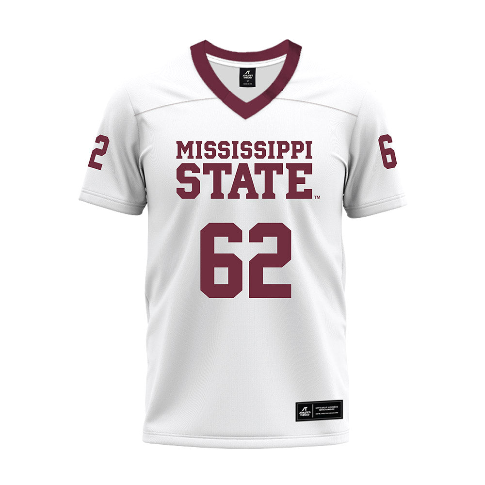 Mississippi State - NCAA Football : Jamari Freeman - White Premium Football Jersey-0