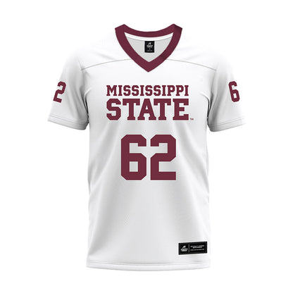 Mississippi State - NCAA Football : Jamari Freeman - White Premium Football Jersey-0
