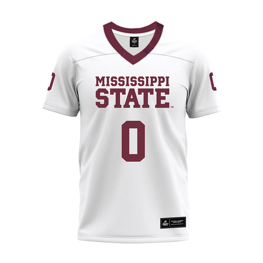 Mississippi State - NCAA Football : Gracen Harris - White Premium Football Jersey-0