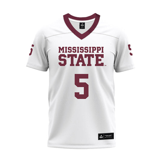 Mississippi State - NCAA Football : Jardin Gilbert - White Premium Football Jersey-0