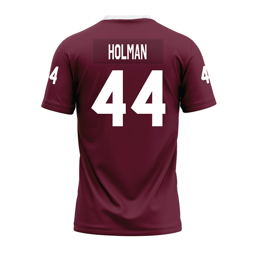 Mississippi State - NCAA Football : Gavin Holman - Maroon Premium Football Jersey-1