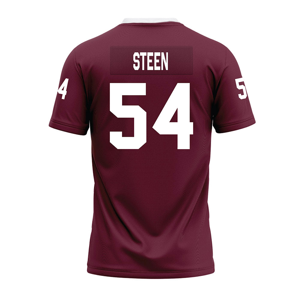 Mississippi State - NCAA Football : Blake Steen - Maroon Premium Football Jersey-1