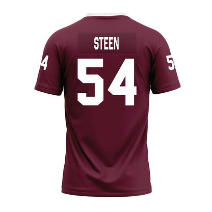 Mississippi State - NCAA Football : Blake Steen - Maroon Premium Football Jersey-1