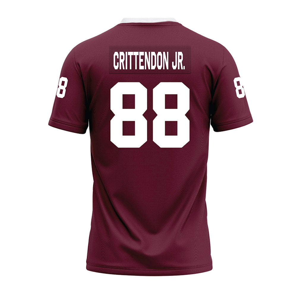 Mississippi State - NCAA Football : Tico Crittendon Jr. - Maroon Premium Football Jersey-1