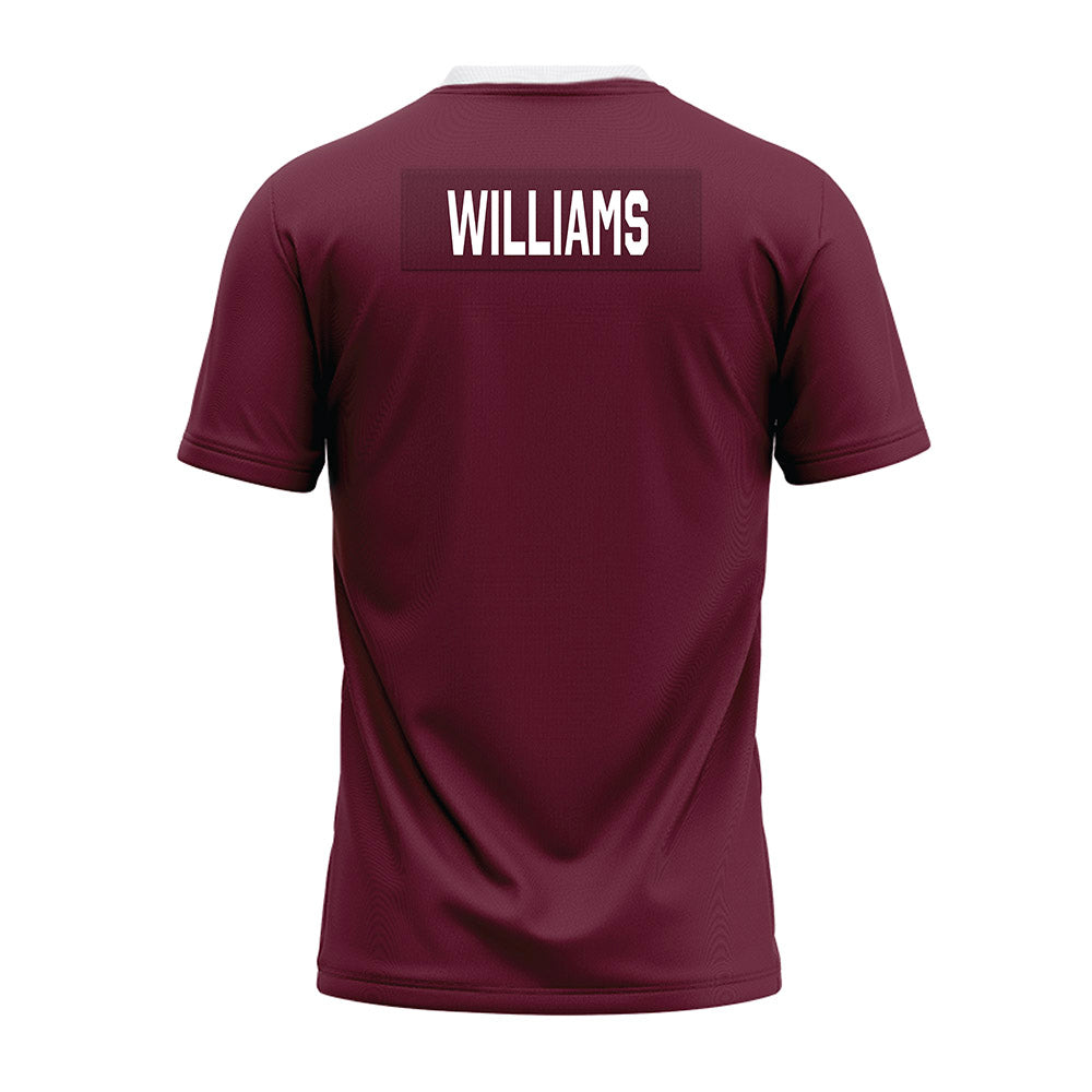 Mississippi State - NCAA Football : Amaree Williams - Maroon Premium Football Jersey-1