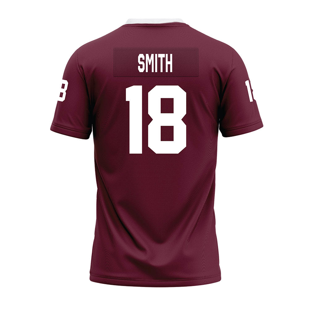 Mississippi State - NCAA Football : Sekou Smith - Maroon Premium Football Jersey-1