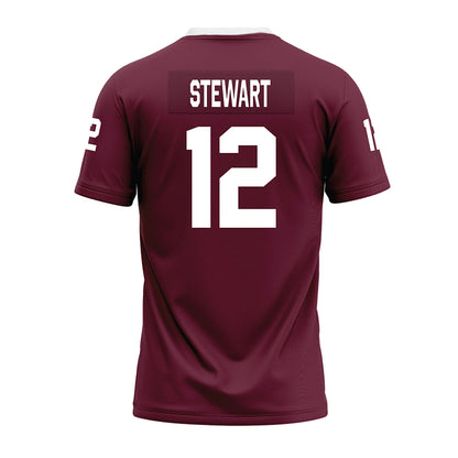 Mississippi State - NCAA Football : Jabryis Stewart - Maroon Premium Football Jersey-1